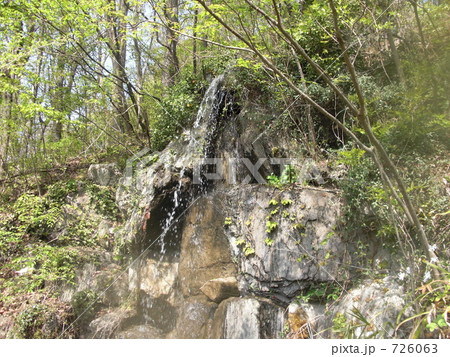 牧水の滝の写真素材