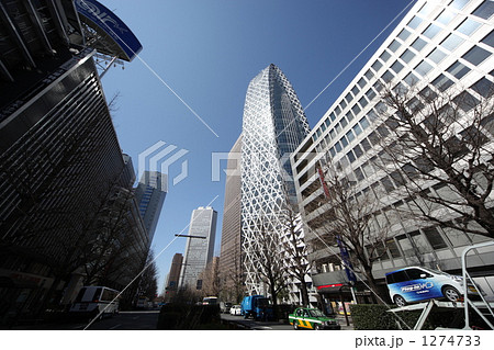 東京モード学園ビルの写真素材