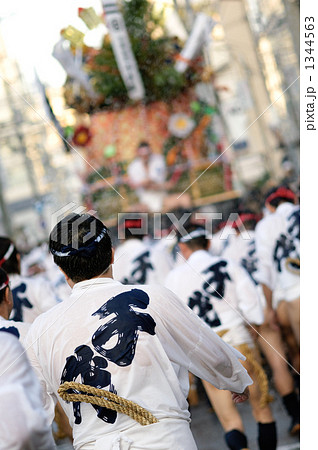 博多祇園山笠の写真素材