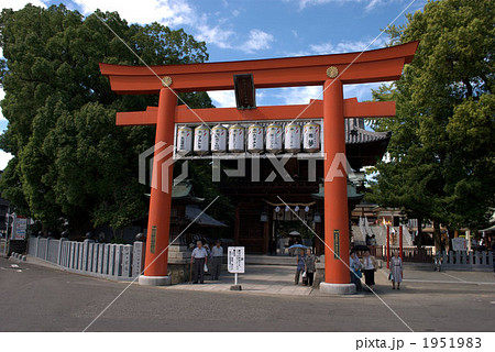 椿神社 寺社仏閣 お椿さん 伊豫豆比古命神社の写真素材