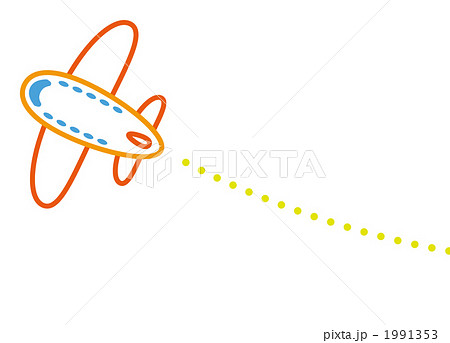 ジャンボジェット機のイラスト素材 Pixta