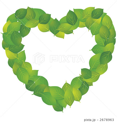 Lease Of Leaf Heart Stock Ilration 2678963 Pixta