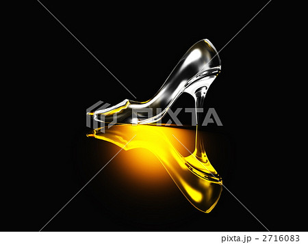 ガラスの靴のイラスト素材