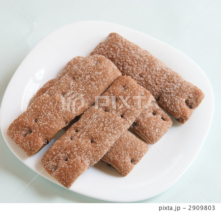 メロンパン 食べ物 茶色 スティックの写真素材