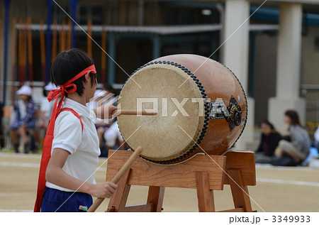 応援 太鼓 小学校 バチの写真素材 - PIXTA