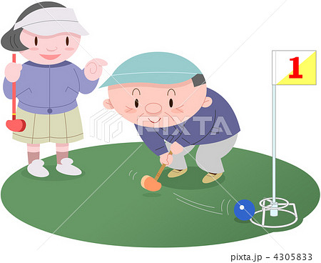最高の無料イラスト 新鮮な高齢 者 グラウンド ゴルフ イラスト 無料