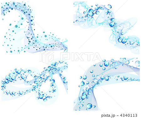 水跳ねのイラスト素材