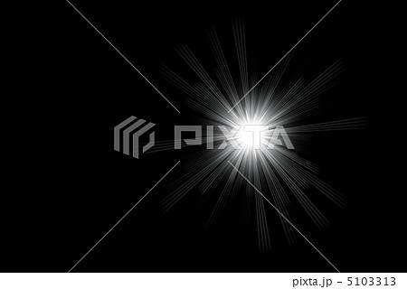 光源 暗闇 光 光るのイラスト素材 Pixta