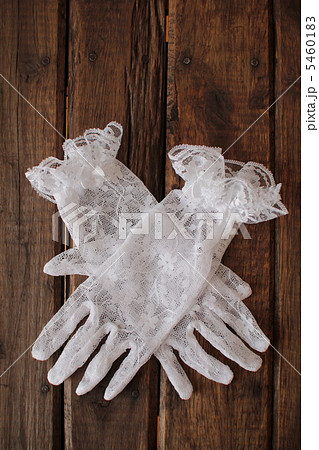 総レース 手袋の写真素材 総レース 手袋の写真素材