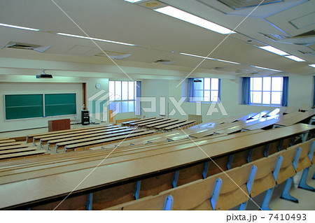 学校 大学 教室 講義室の写真素材