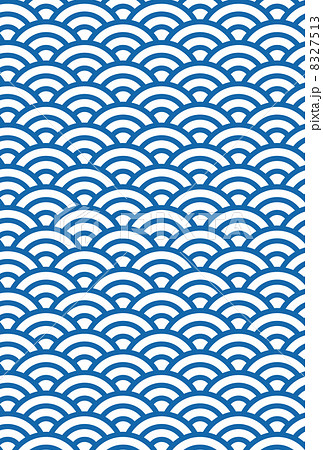 青海波 青海波紋 青海波文様 グラフィックのイラスト素材