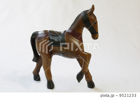 午 馬 置物 迫力の写真素材 午 馬 置物 迫力の写真素材