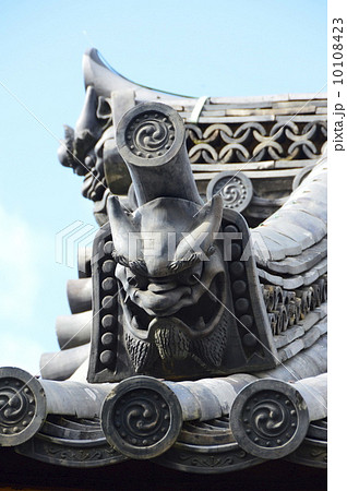 清水寺の鬼瓦の写真素材 - PIXTA