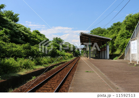 徳宿駅の写真素材