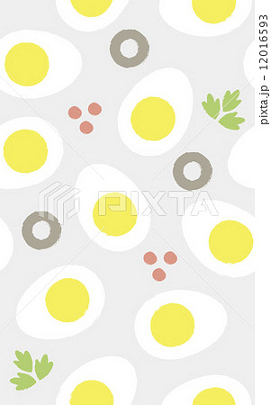 ゆで卵のイラスト素材集 ピクスタ