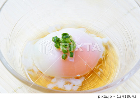 温泉たまごの写真素材