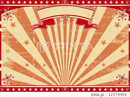 レトロ サーカス 賑わい 汚れたのイラスト素材