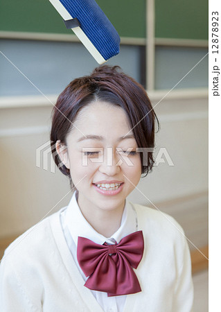 黒板消し落としの写真素材