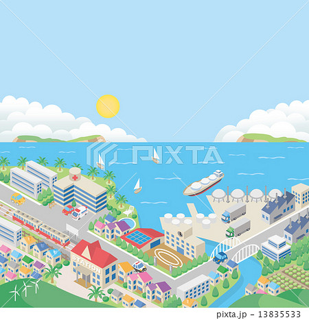 リニアモーターカーのイラスト素材