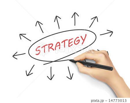 手書き 筆跡 マーカー ホワイトボードのイラスト素材