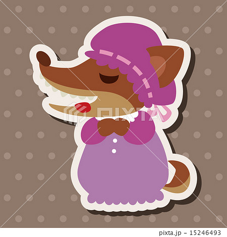 赤ずきんちゃんのイラスト素材