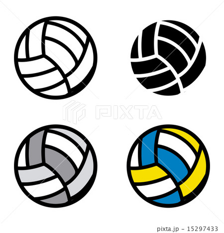 バレーボール イラストのイラスト素材