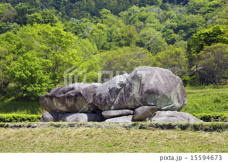石舞台古墳の写真素材 - PIXTA