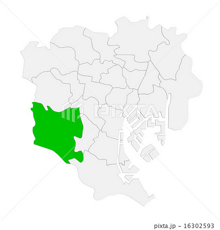 世田谷区のイラスト素材