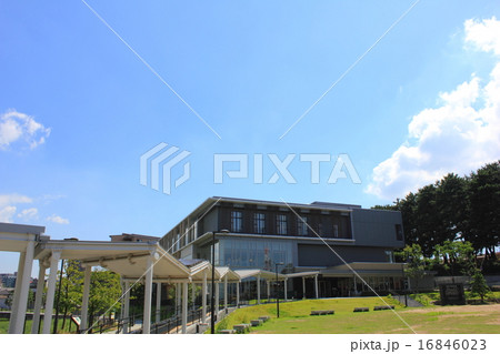 北九州市立八幡西図書館の写真素材