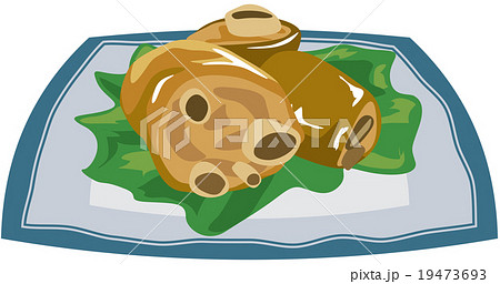 足テビチ 豚足のイラスト素材