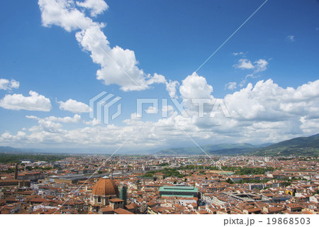 風景 フィレンツェ 街並み イタリアの写真素材 - PIXTA