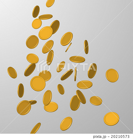 硬貨 コイン 表 裏のイラスト素材