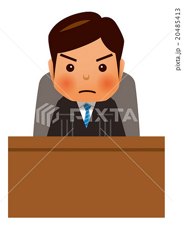 判事のイラスト素材