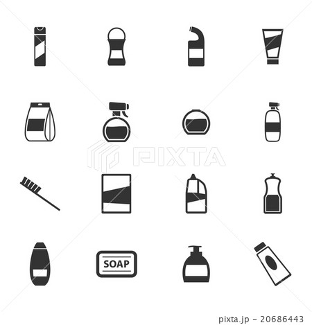 薬品 洗剤 アイコン ベクタの写真素材