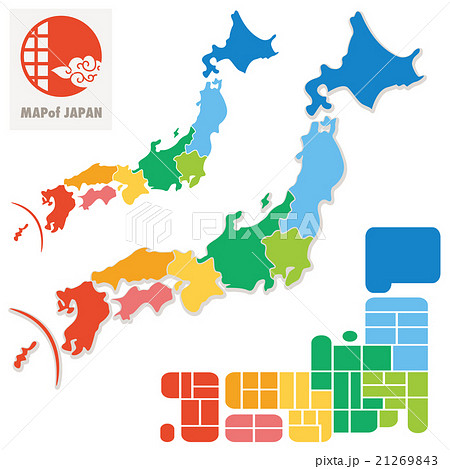 略地図のイラスト素材 Pixta