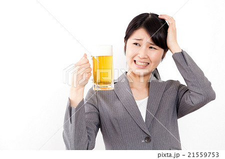 酒嫌いの写真素材