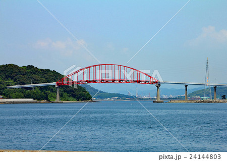 笠戸大橋の写真素材