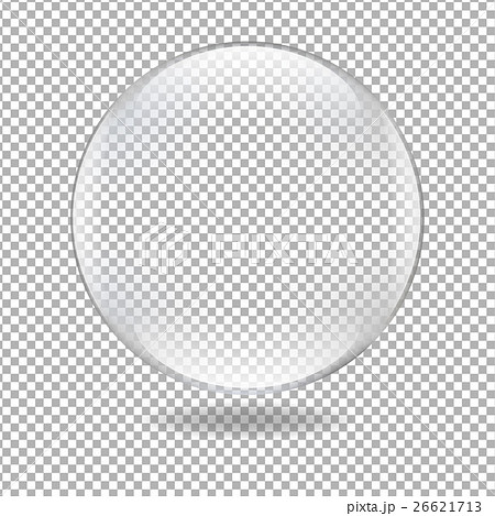 ガラス玉のイラスト素材
