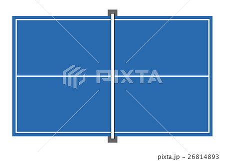 卓球台 イラスト 卓球 卓のイラスト素材