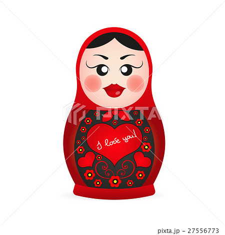 マトリョーシカ シンプル 単純 簡単のイラスト素材 マトリョーシカ シンプル 単純 簡単のイラスト素材