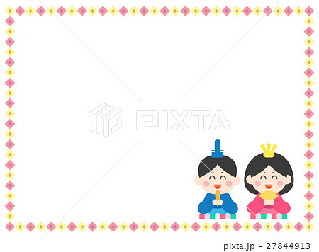 壁紙 ひな祭り 女雛 男雛の写真素材 Pixta