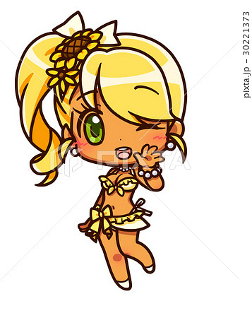 ちびキャラのイラスト素材