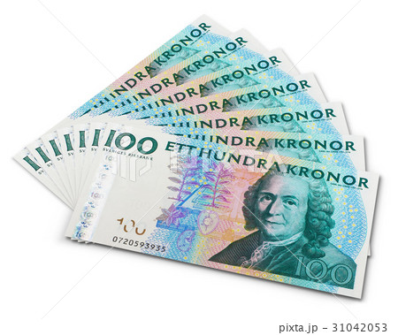 お金 通貨 金 スウェーデンのイラスト素材