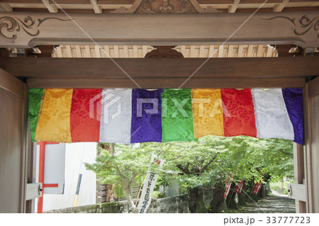 五色布 神社 五色幕の写真素材 - PIXTA