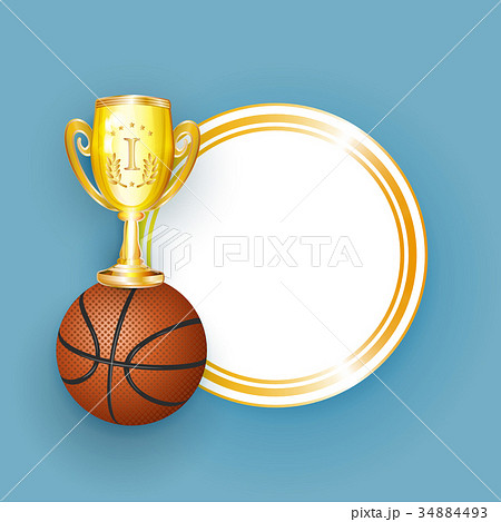 スポーツ フレーム バスケットボール バスケのイラスト素材