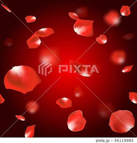 ひらひら 舞い散るのイラスト素材