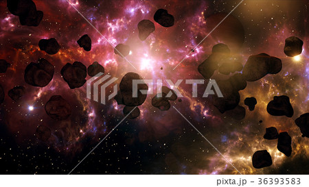 星屑 ギャラクシー 宇宙の写真素材