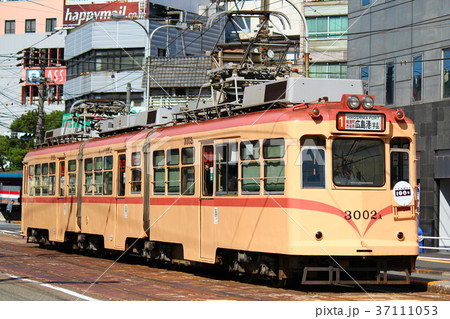 広島電鉄の写真素材