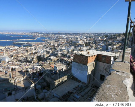 アルジェリア Algeria 世界遺産 カスバの写真素材