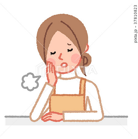 憂鬱のイラスト素材